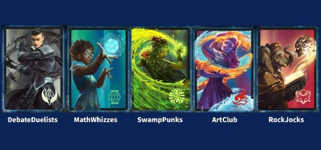 Magic: The Gathering Arena – 5 Card Sleeves