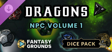 Fantasy Grounds Dragons NPC Dice Pack Volume 1 Steam Key Giveaway