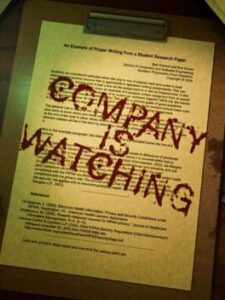 Company is Watching