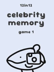 Celebrity Memory – 12in12 Game 1