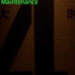 Backrooms: Maintenance