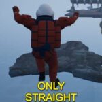 Only Straight and Up!