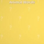 Scramble Animal Words