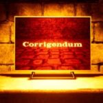 Corrigendum