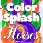 Color Splash: Horses