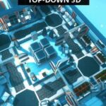 Hidden Space Station Top-Down 3D