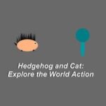 Hedgehog and Cat: Explore the World Action