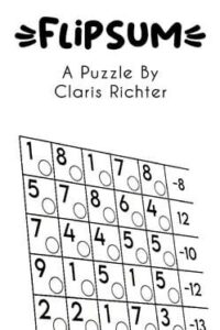 Flipsum: A Puzzle by Claris Richter