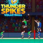 Thunder Spikes Volleyball