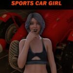 Sexy Memory Puzzle: Sports Car Girl