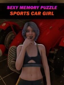 Sexy Memory Puzzle: Sports Car Girl