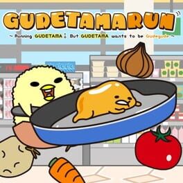 Gudetamarun: Running Gudetama! But Gudetama wants to be Gudegude