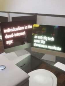 Individualism In The Dead Internet Age: An Anti Big Tech Asset Flip