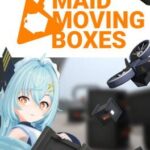 Maid Moving Boxes