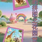 Mine Puzzle Pieces of Flower Garden World