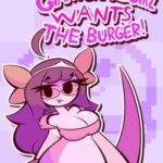 Giant Snake Girl Wants the Burger!