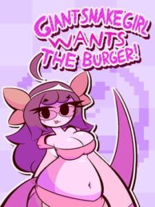 Giant Snake Girl Wants the Burger!