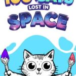 100 Cats Lost in Space Find & Color