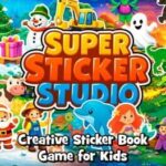 Super Sticker Studio: Creative Sticker Book Game for Kids