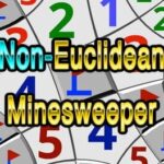 Non-Euclidean Minesweeper