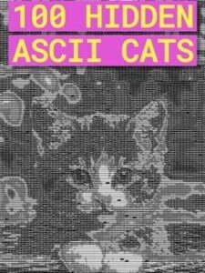 100 Hidden ASCII Cats
