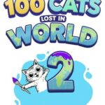 100 Cats Lost In World 2 Find & Color