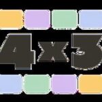 4 x 3