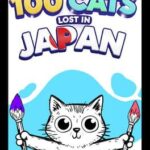 100 Cats Lost in Japan Find & Color