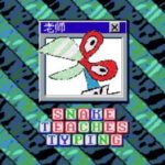 Snake Teaches Typing