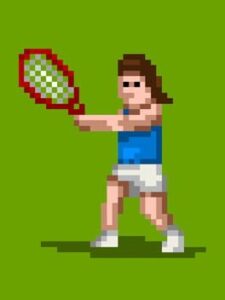 Retro Slam Tennis