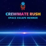 Crewmate Rush Space Escape Runner